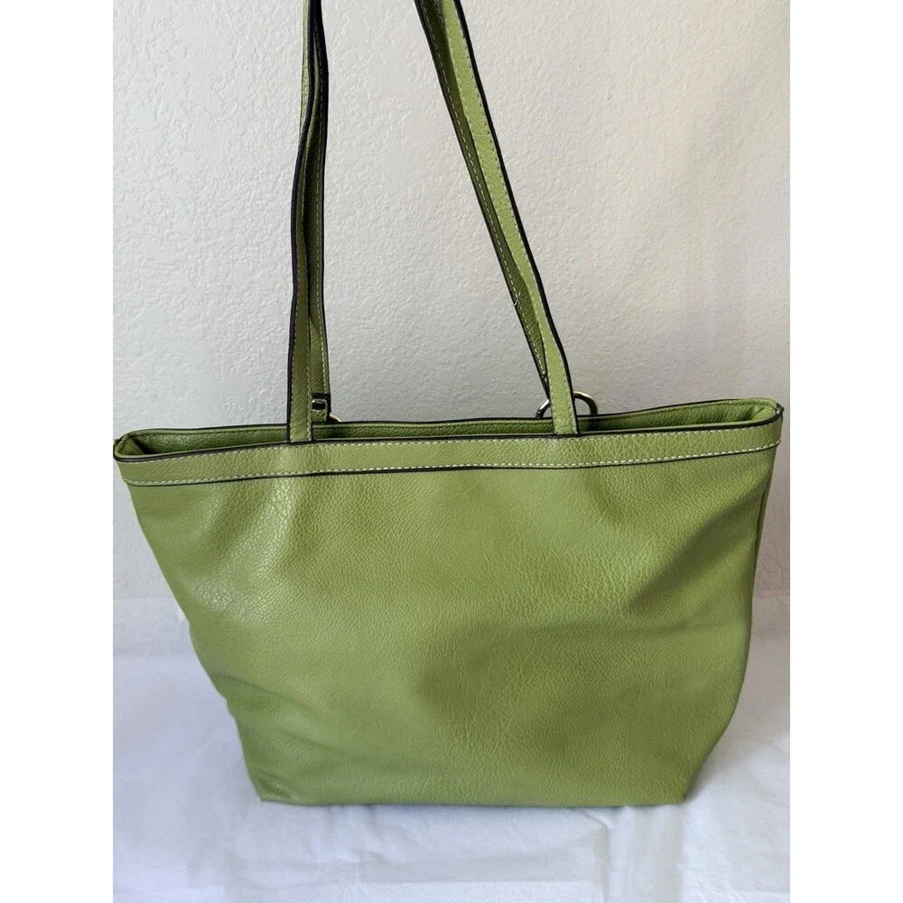Rosetti Women’s Olive Green Tote Shoulder Bag Turquoise Lining New Without Tags